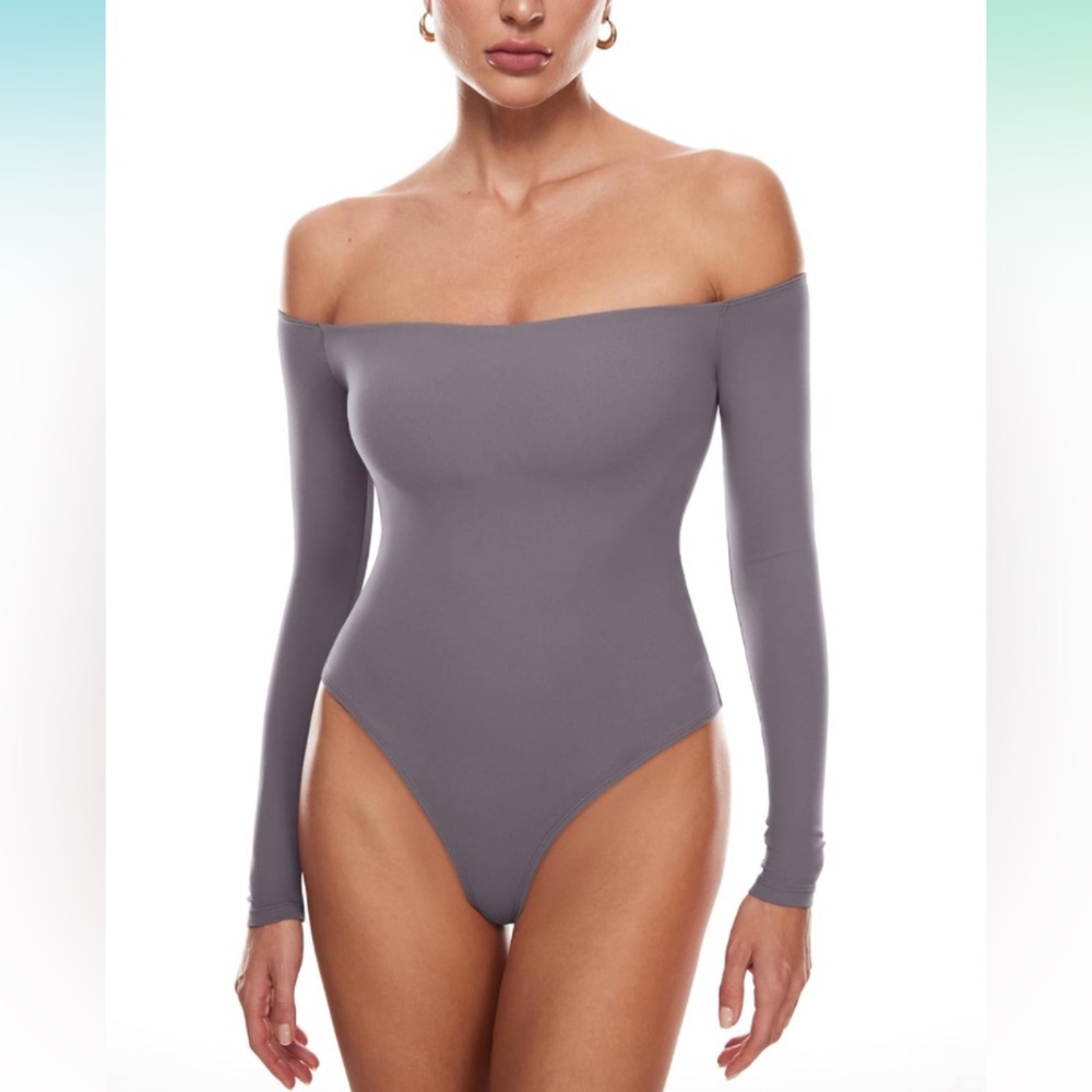 NWT Inlyric Natrelax Off The Shoulder Bodysuit